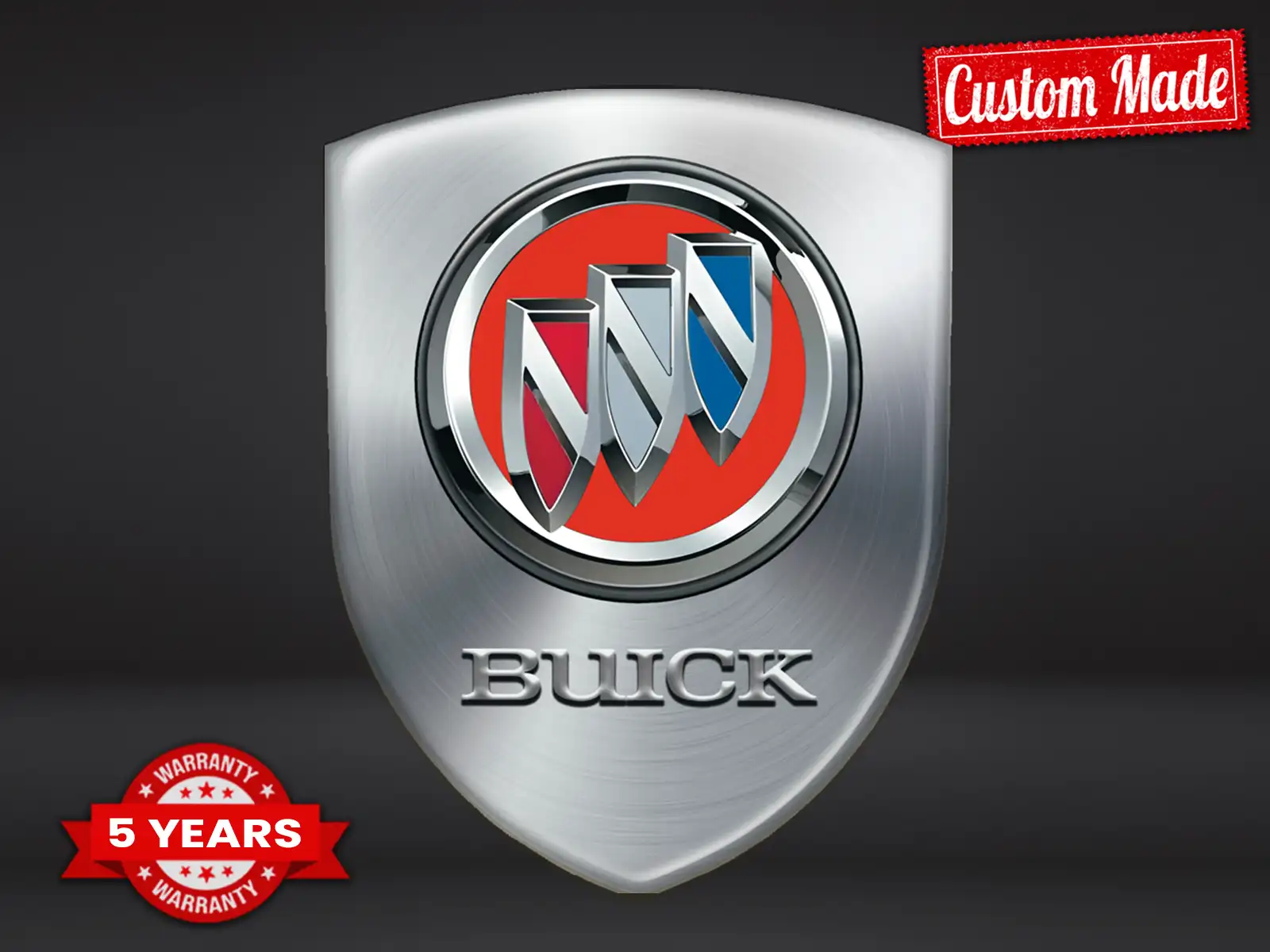 Buick Étiquette Étanche Pro Max Durable Moderne Stylée
